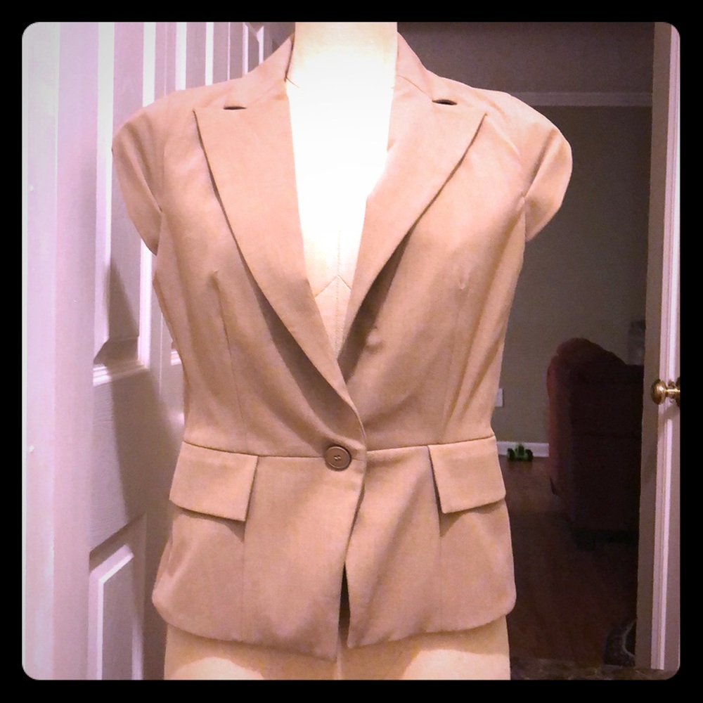 New York & Co cap sleeve blazer